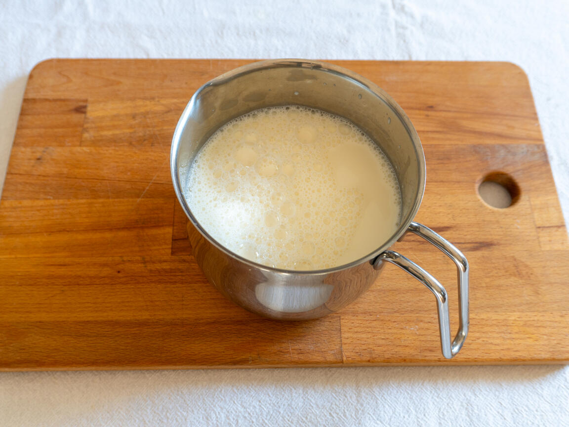 Béchamelsauce - Schritt 1