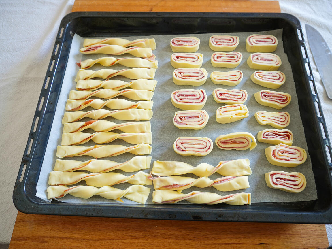 Blätterteig-Snacks - Schritt 5