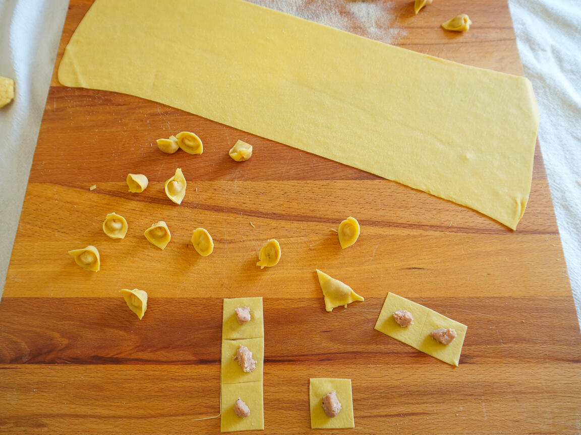 Bologneser Tortellini in Brühe - Schritt 6