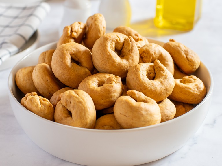 Bröselige apulische Taralli