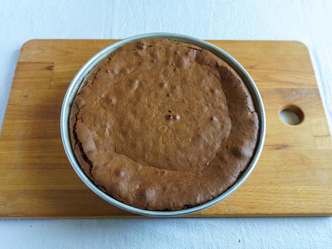 Caprese-Kuchen - Schritt 8