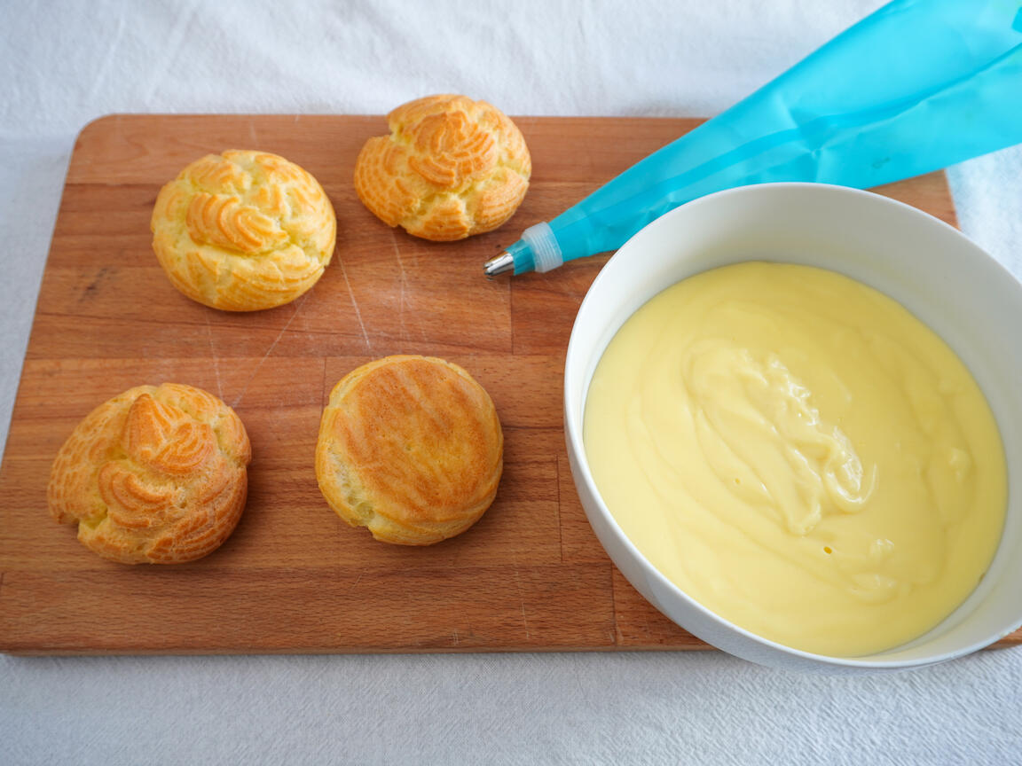 Creme-Bignè - Schritt 6