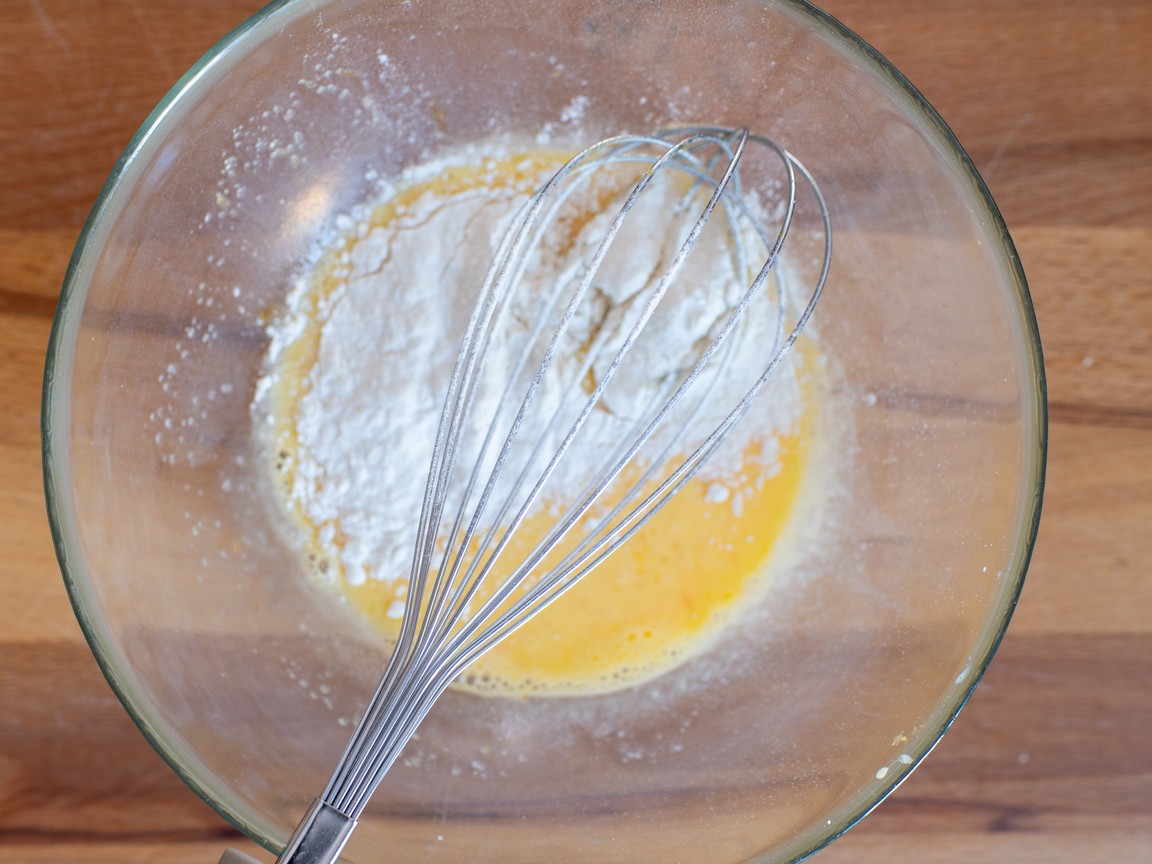 Crêpes mit Haselnusscreme - Schritt 2