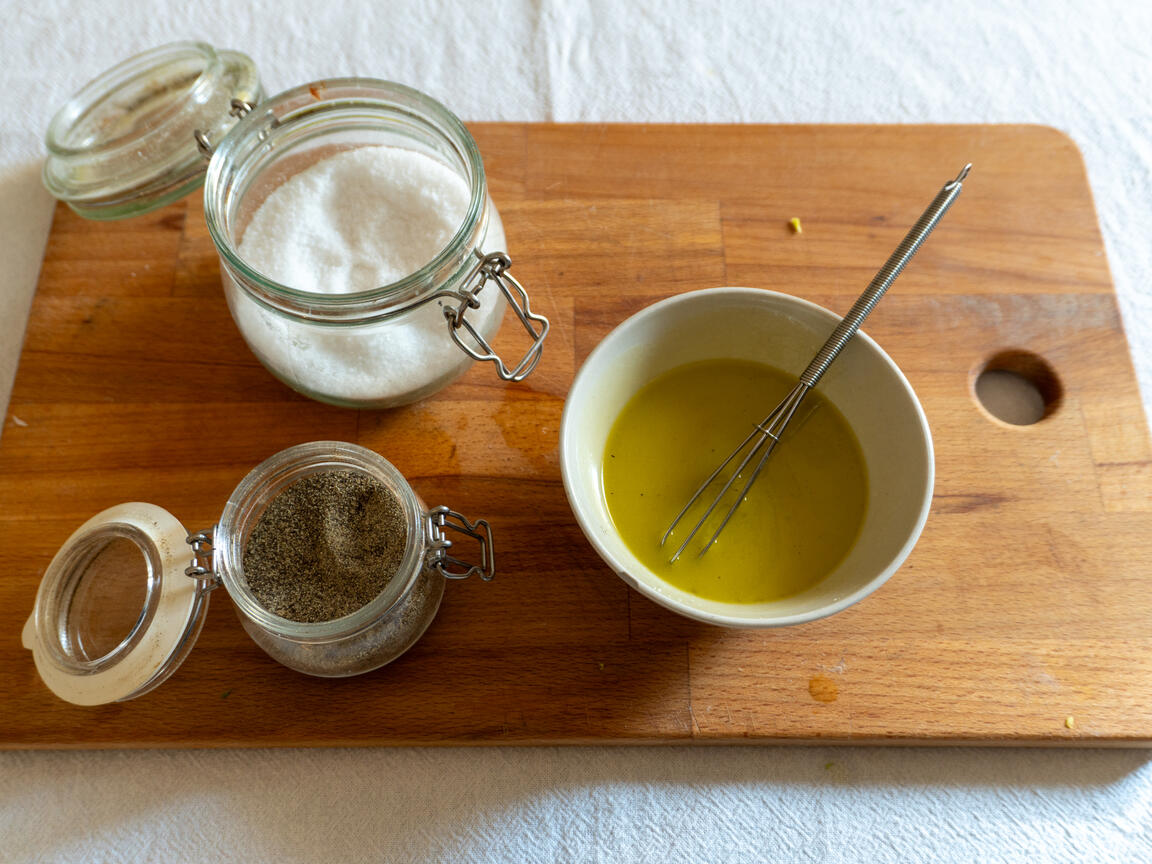 Fenchel-Orangen-Salat mit Vinaigrette - Schritt 4