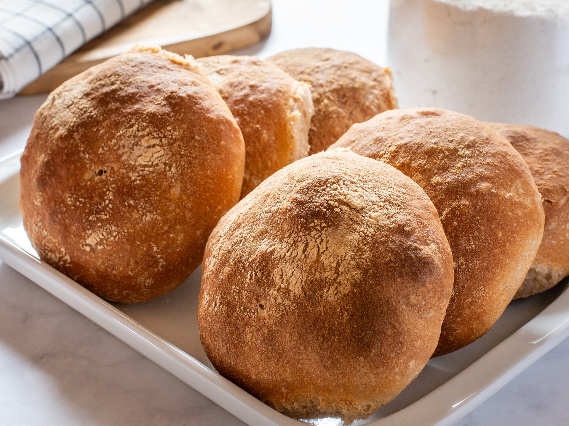 Gentil-Rosso-Brötchen