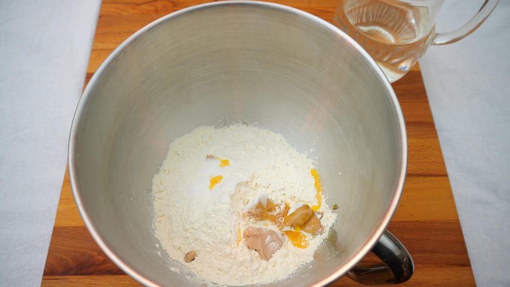 Genueser Focaccia - Schritt 1