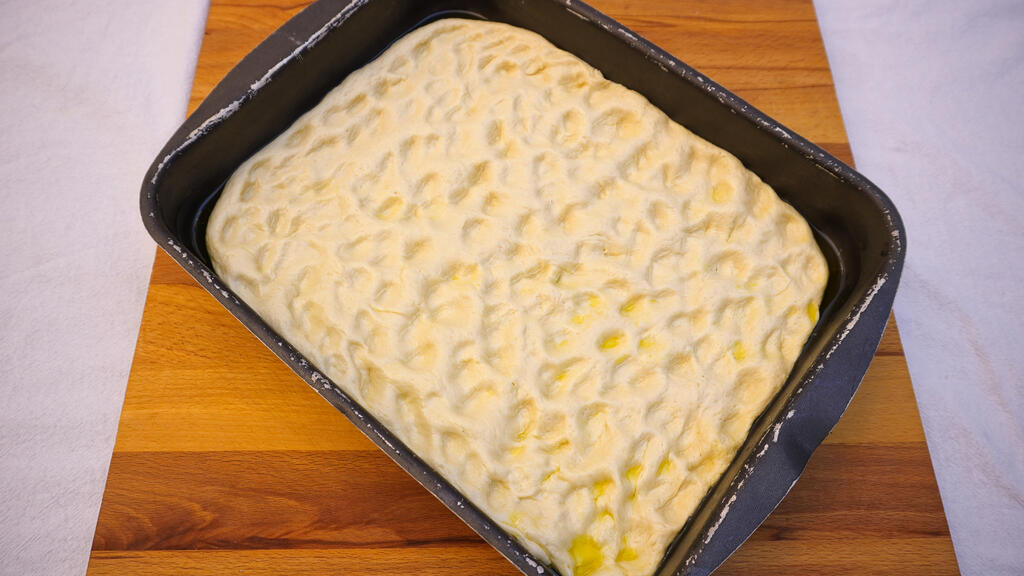 Genueser Focaccia - Schritt 4