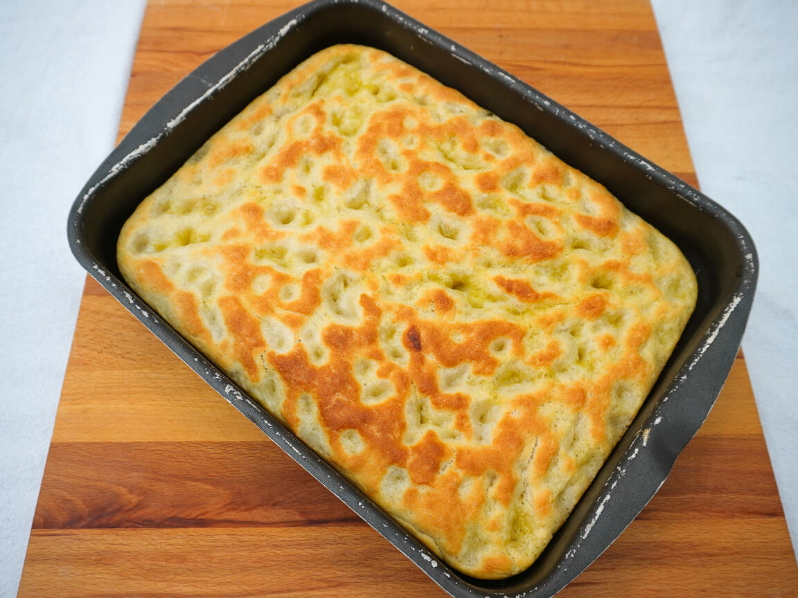 Genueser Focaccia - Schritt 7