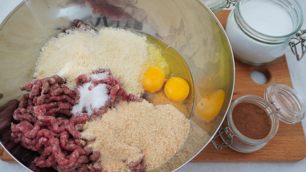 Hackbraten vom Rind - Schritt 1