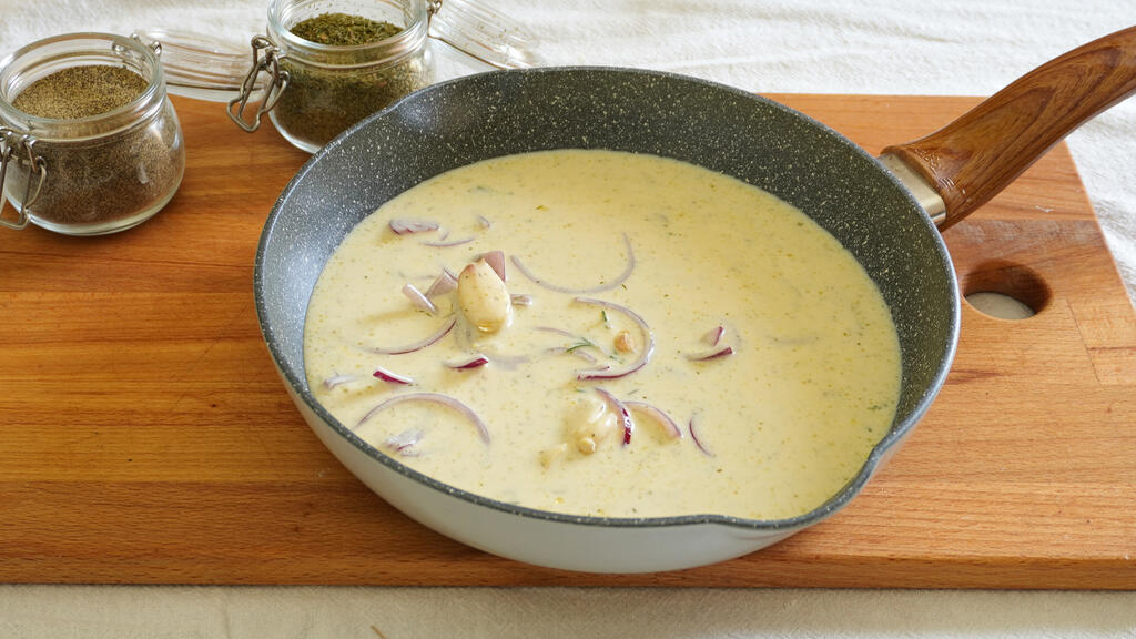 Hähnchen mit Senf und Joghurt - Schritt 3