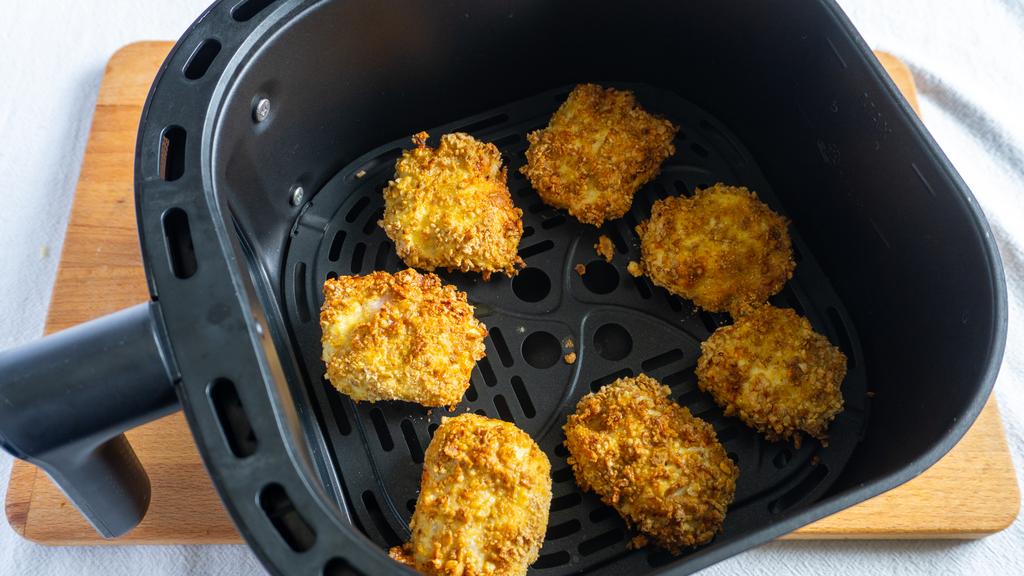 Hähnchen-Nuggets aus der Heißluftfritteuse - Schritt 8