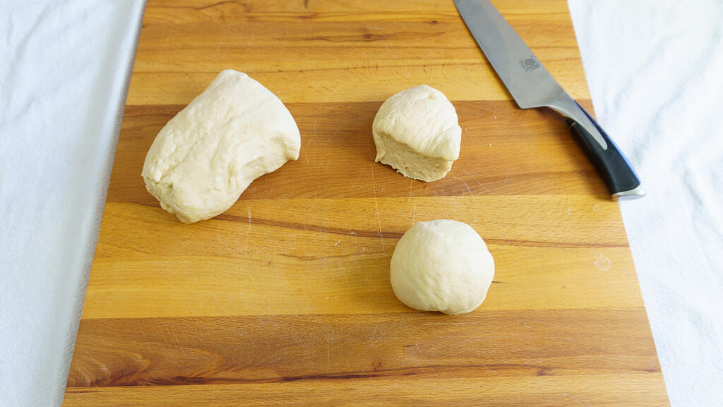 Hamburger-Brötchen - Schritt 3