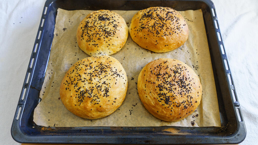 Hamburger-Brötchen - Schritt 6