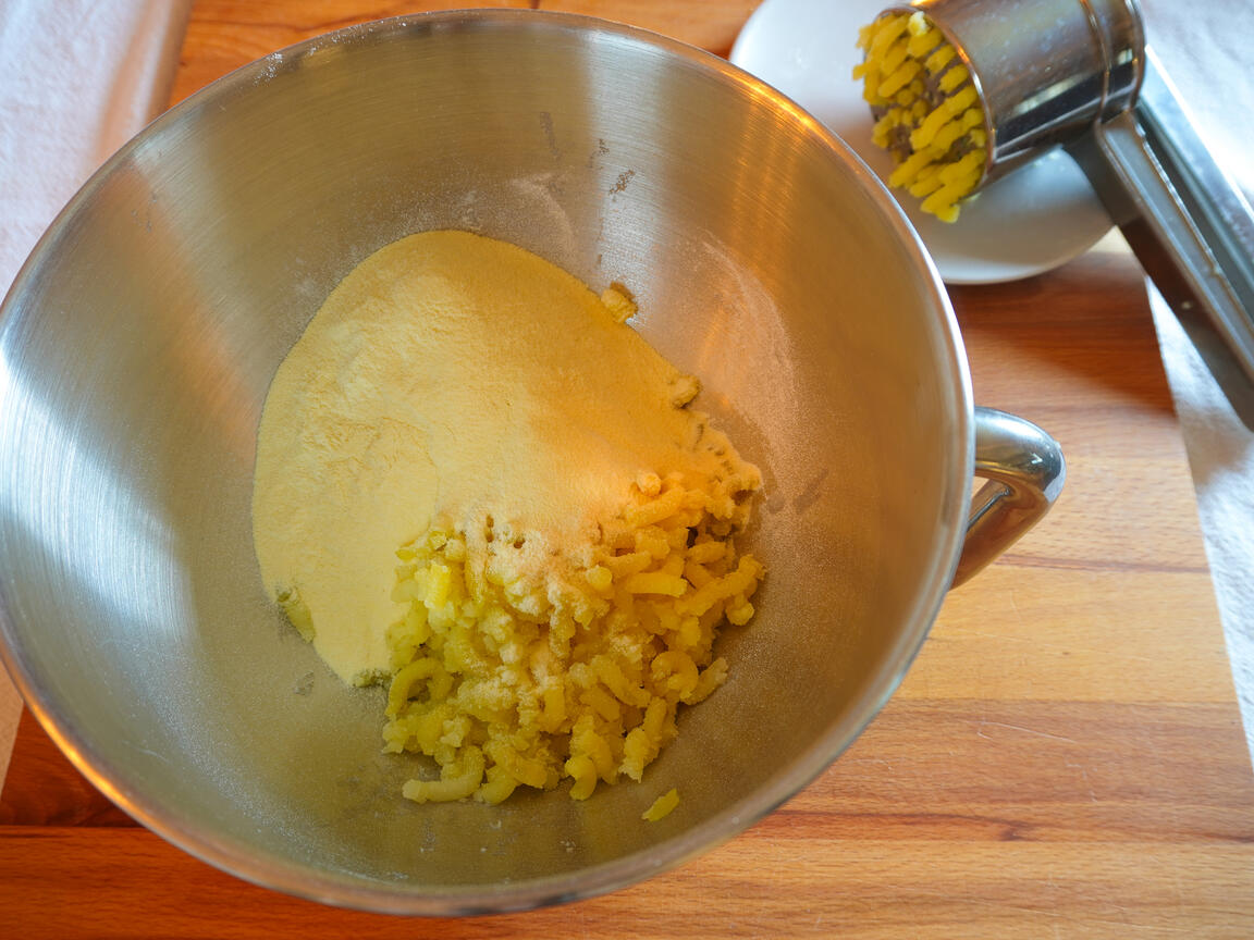 Kartoffelgnocchi mit Tomatensauce - Schritt 2