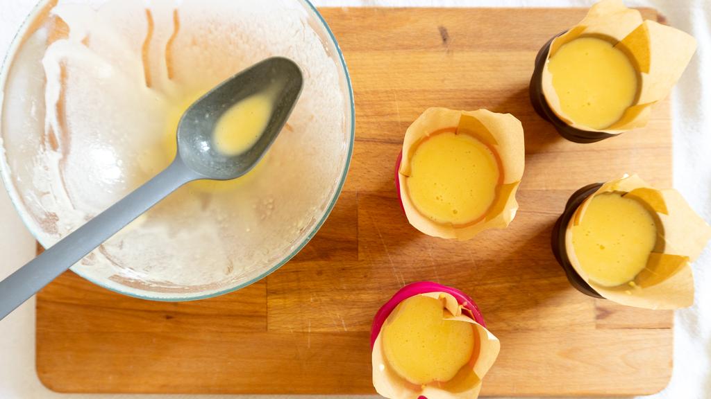 Muffins gedämpft - Schritt 4