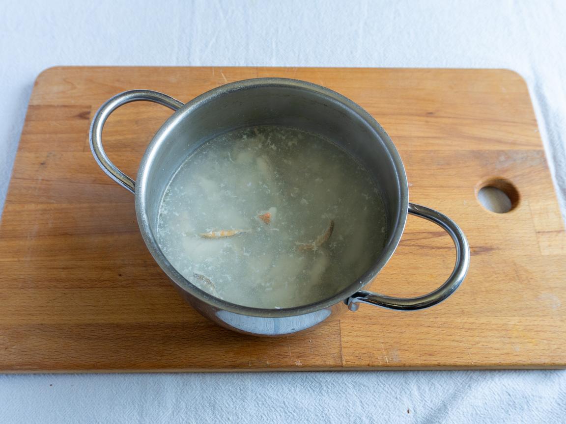 Pasta mit Meeraffen-Knurrhahn-Sauce - Schritt 2