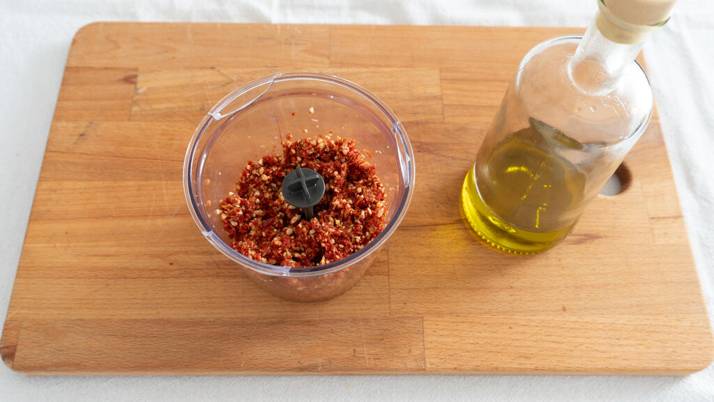 Pesto aus getrockneten Tomaten - Schritt 2