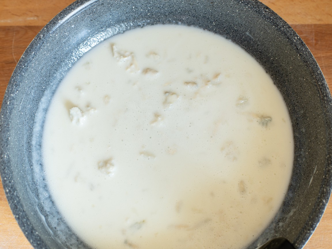 Polenta-Gnocchi mit Gorgonzola - Schritt 4