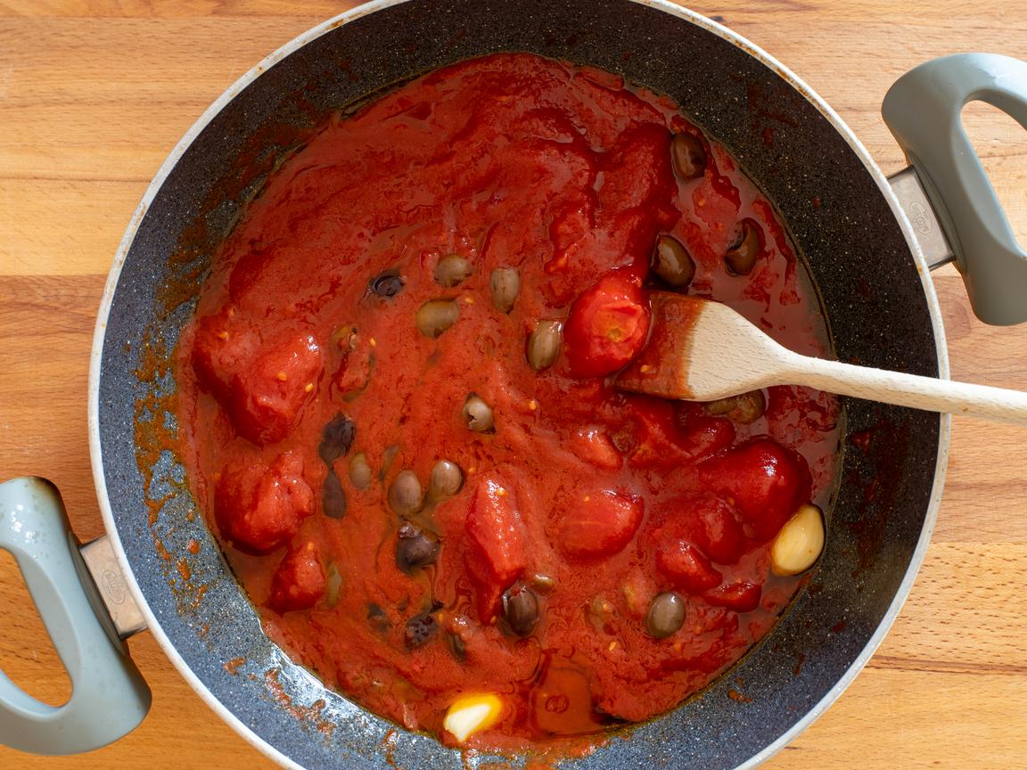Polpo alla Luciana - Schritt 2
