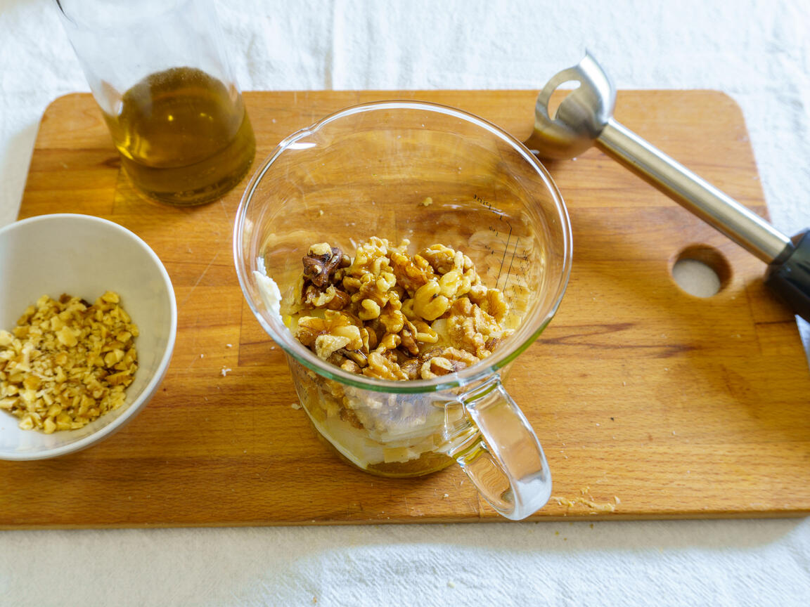 Ricotta Walnuss Pesto - Schritt 3