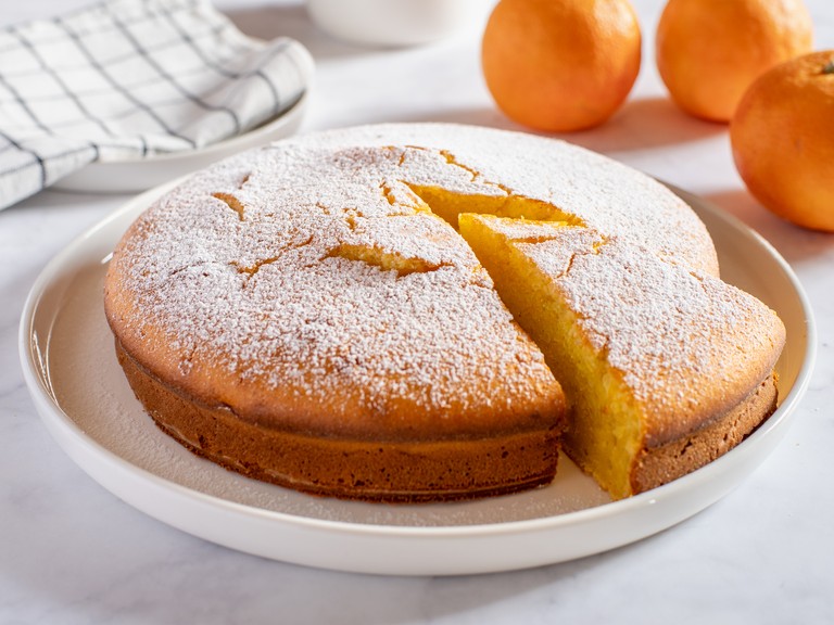 Ricotta-Orangen-Kuchen