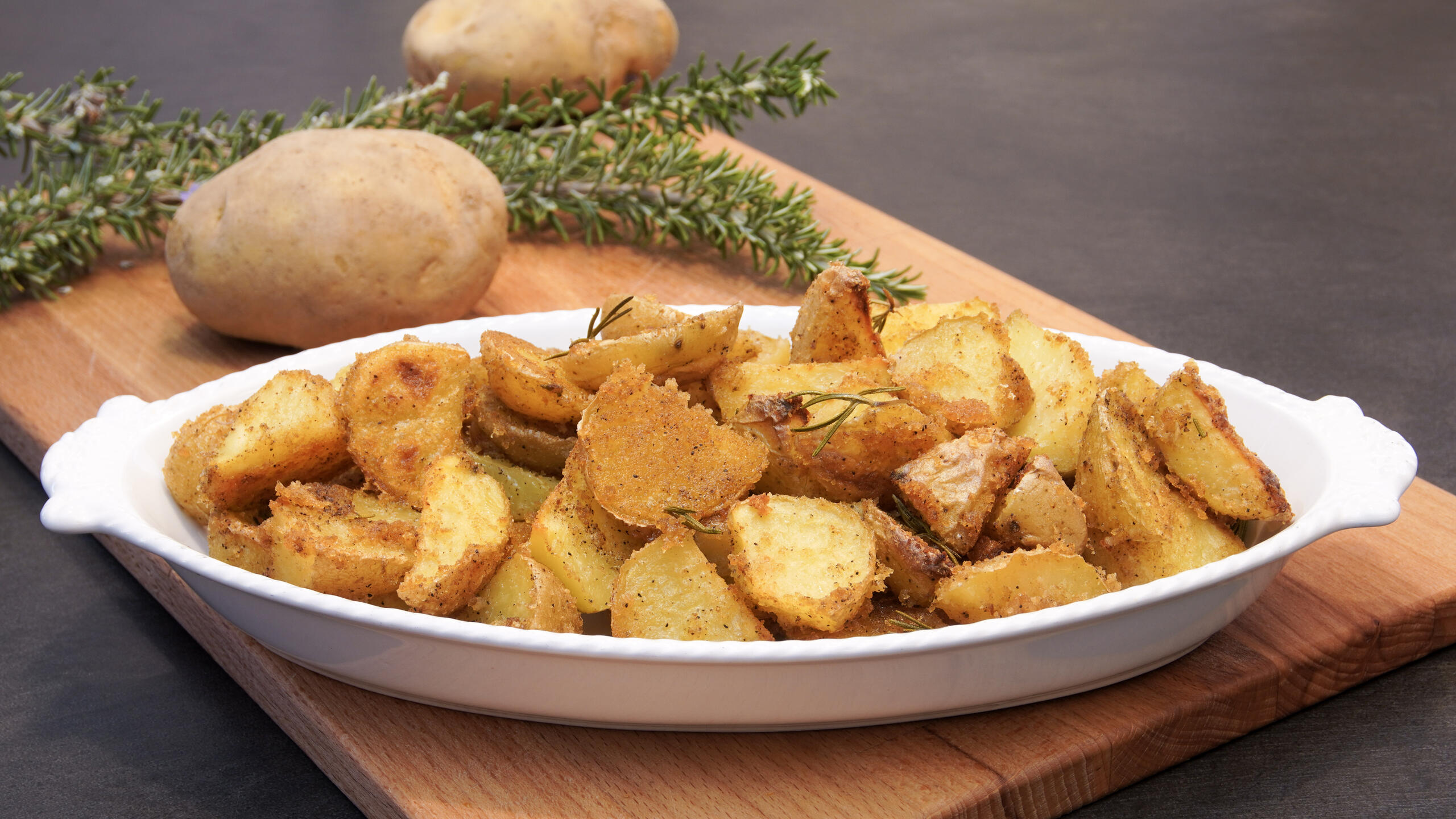 Sandige Ofenkartoffeln