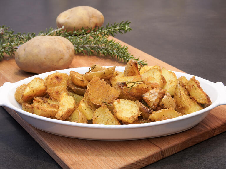 Sandige Ofenkartoffeln