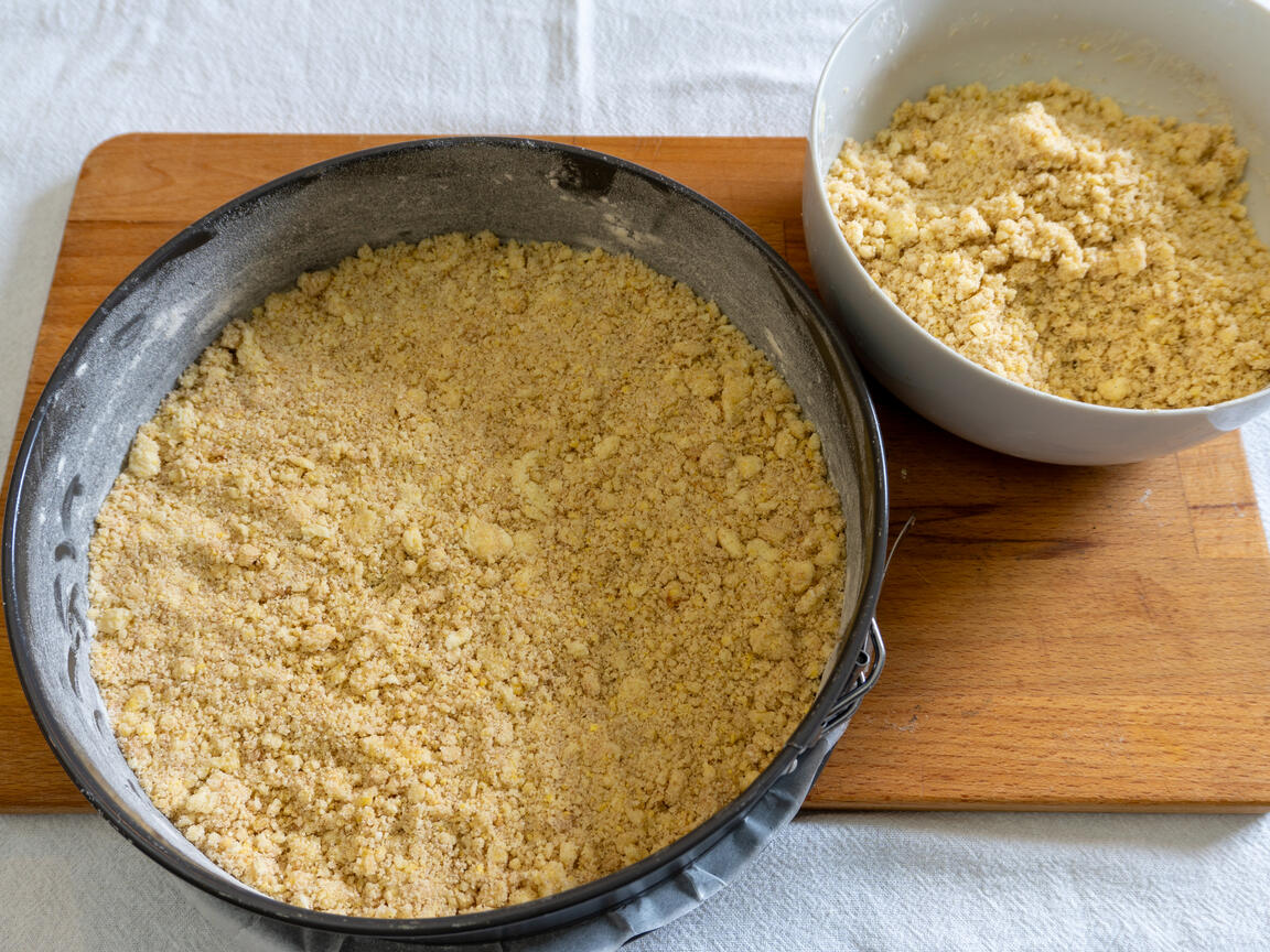 Sbriciolata mit Creme - Schritt 7