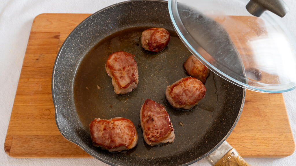 Schweinefilet mit Honigglasur - Schritt 5
