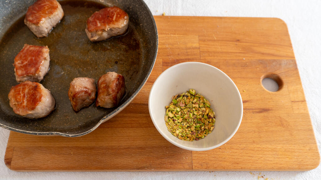 Schweinefilet mit Honigglasur - Schritt 6