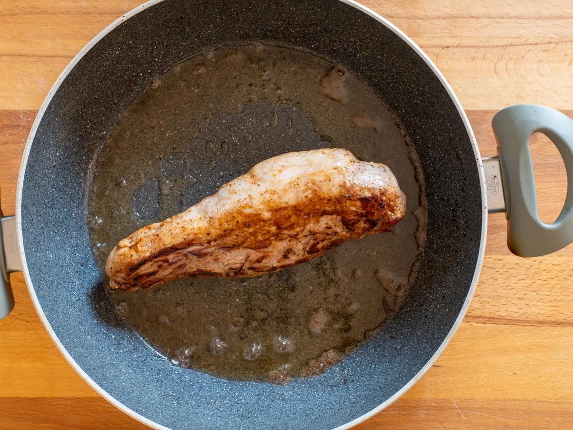 Schweinefilet mit Orange - Schritt 1
