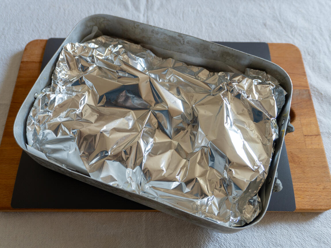 Schweinenacken mit Senf und Karottencreme - Schritt 4