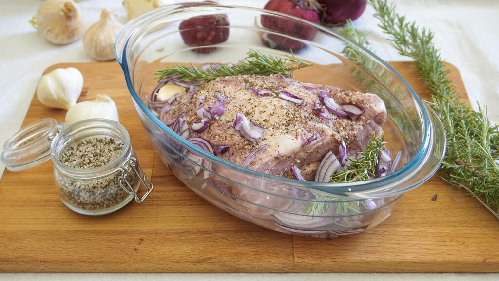 Schweinenackenbraten aus dem Ofen - Schritt 3