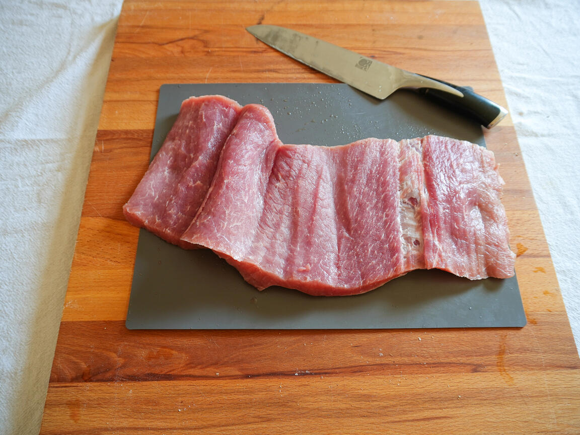 Schweineroulade - Schritt 1