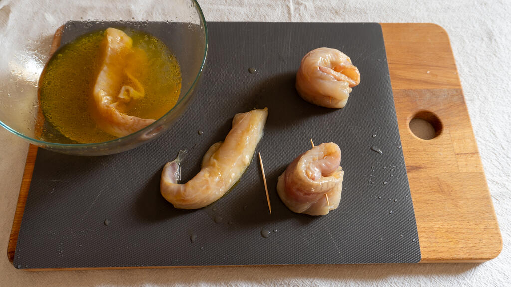 Seeteufel mit Brandy - Schritt 3