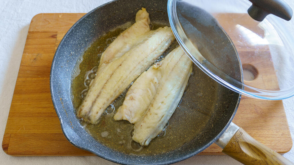 Wolfsbarsch mit Zitrone - Schritt 5