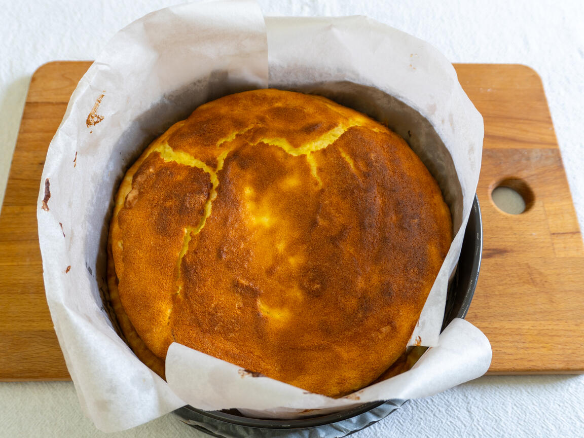 Wolkentorte mit griechischem Joghurt - Schritt 10
