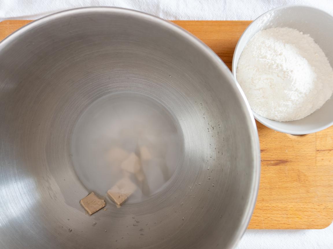 Zwiebel-Focaccia - Schritt 1