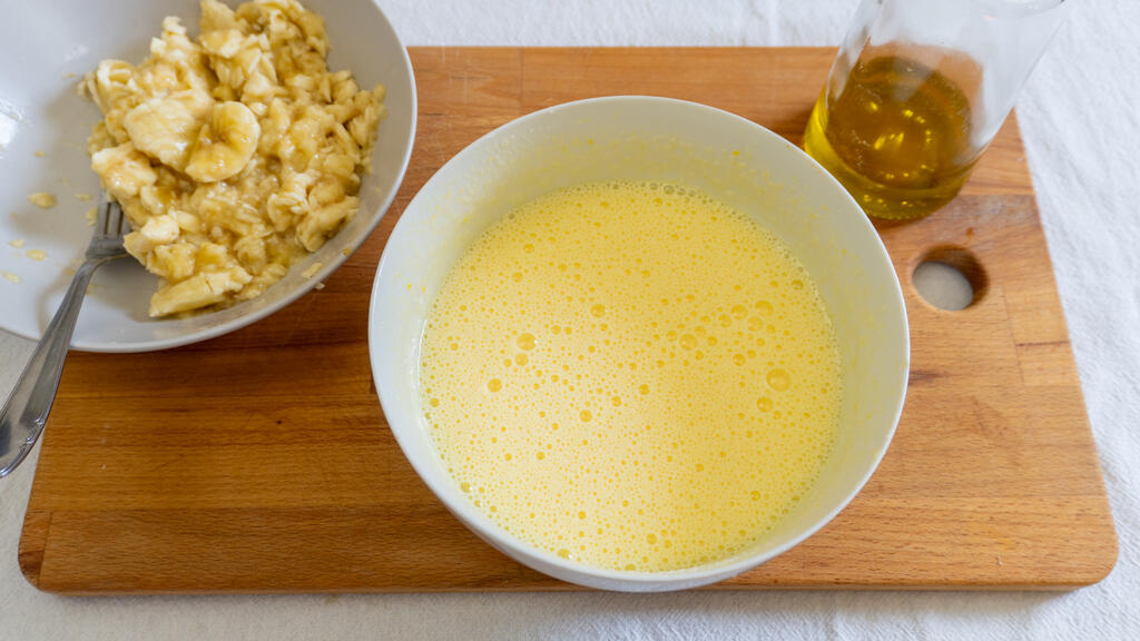 Bananenbrot ohne Butter