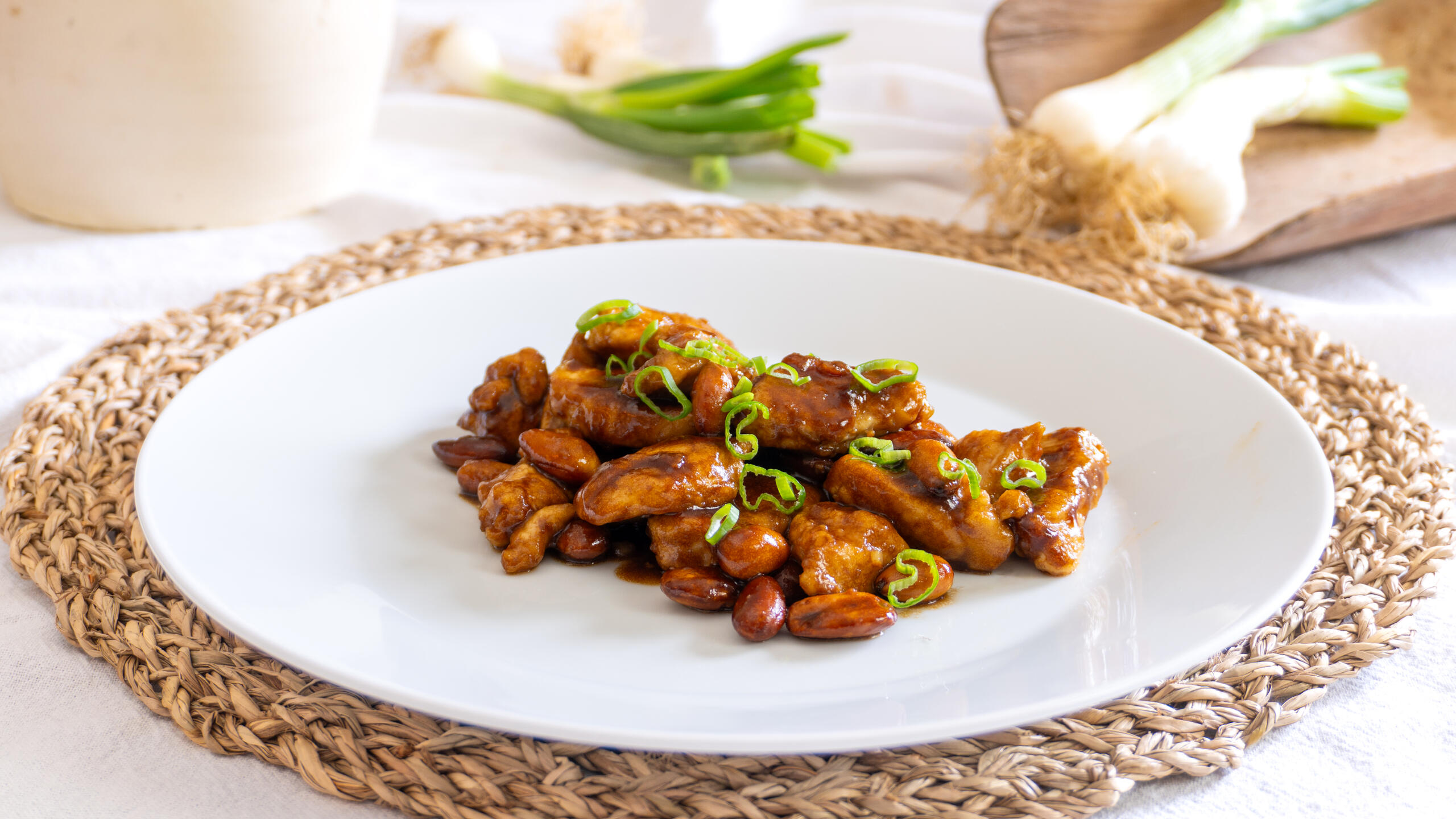 Hühnchen mit Mandeln