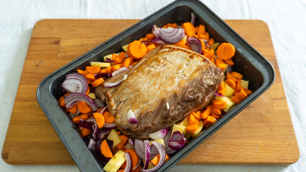 Schweinebraten aus dem Ofen