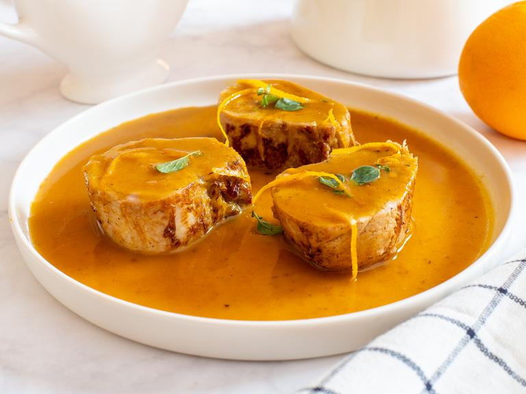 Schweinefilet mit Orange