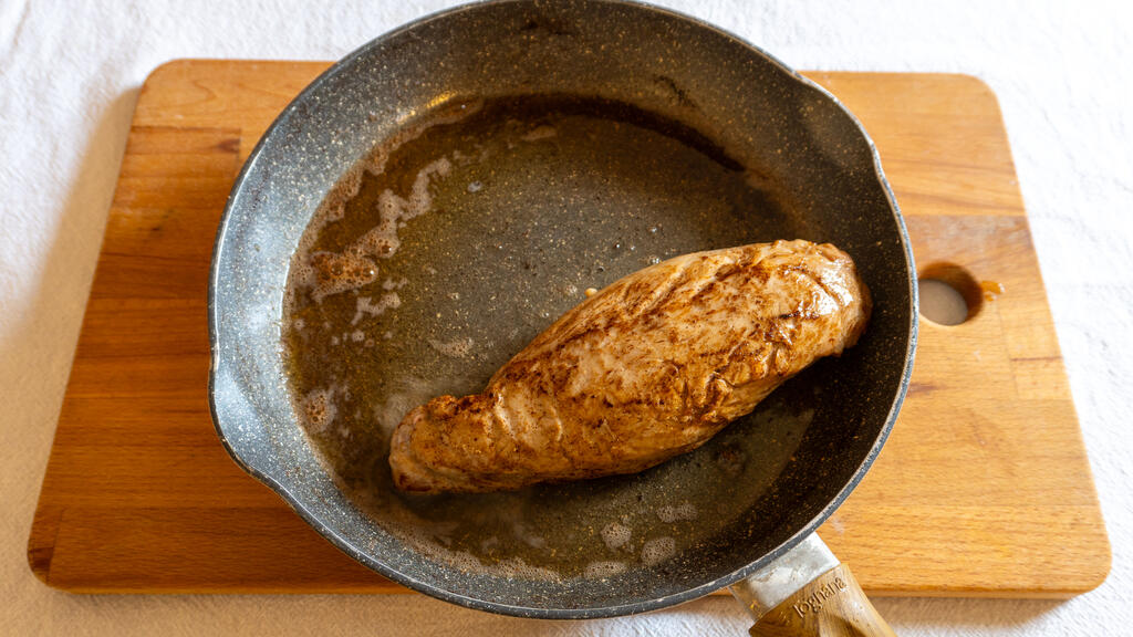 Schweinefilet mit Pilzen