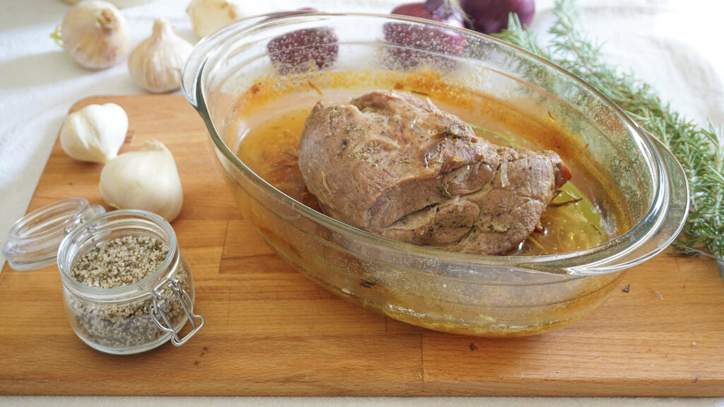 Schweinenackenbraten aus dem Ofen