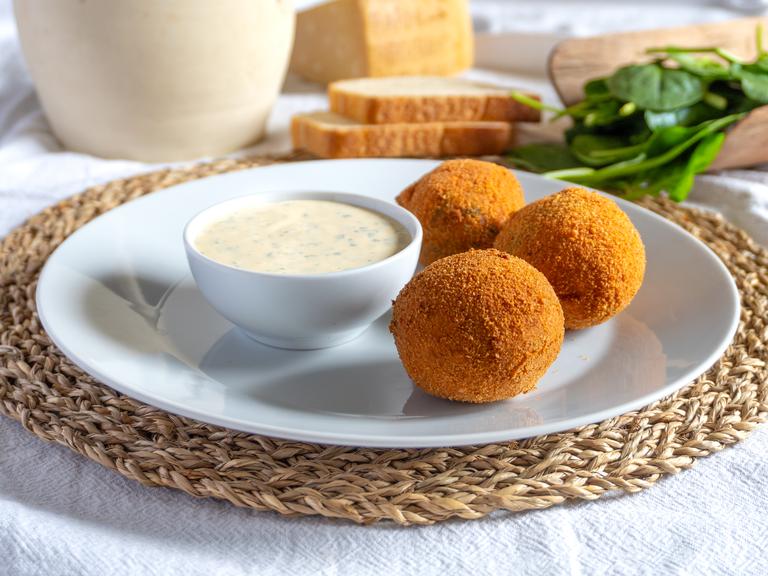 Spinat-Ricotta-Bällchen