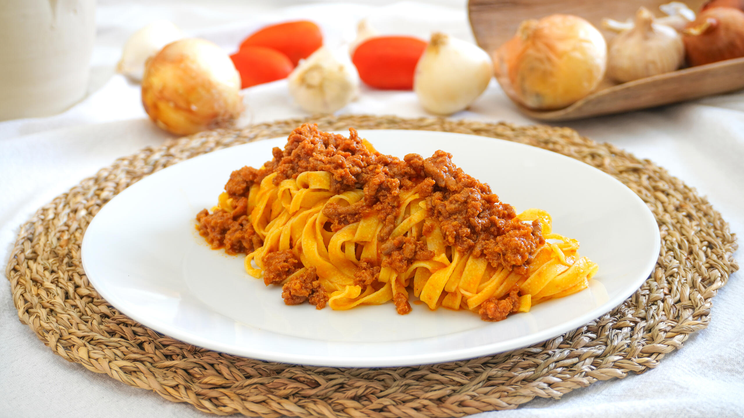 Tagliatelle mit Ragout