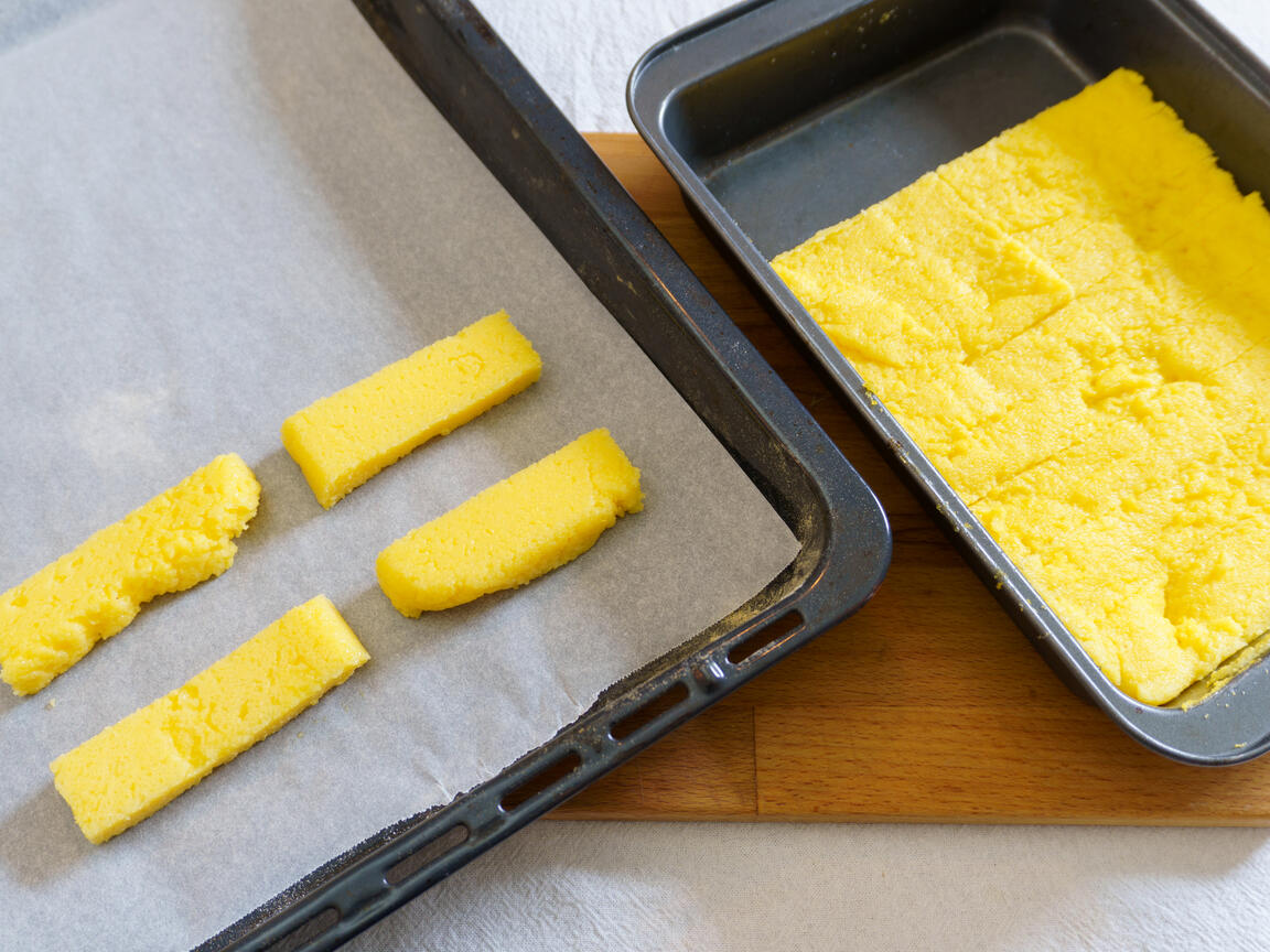 Baked Polenta Sticks - step 4