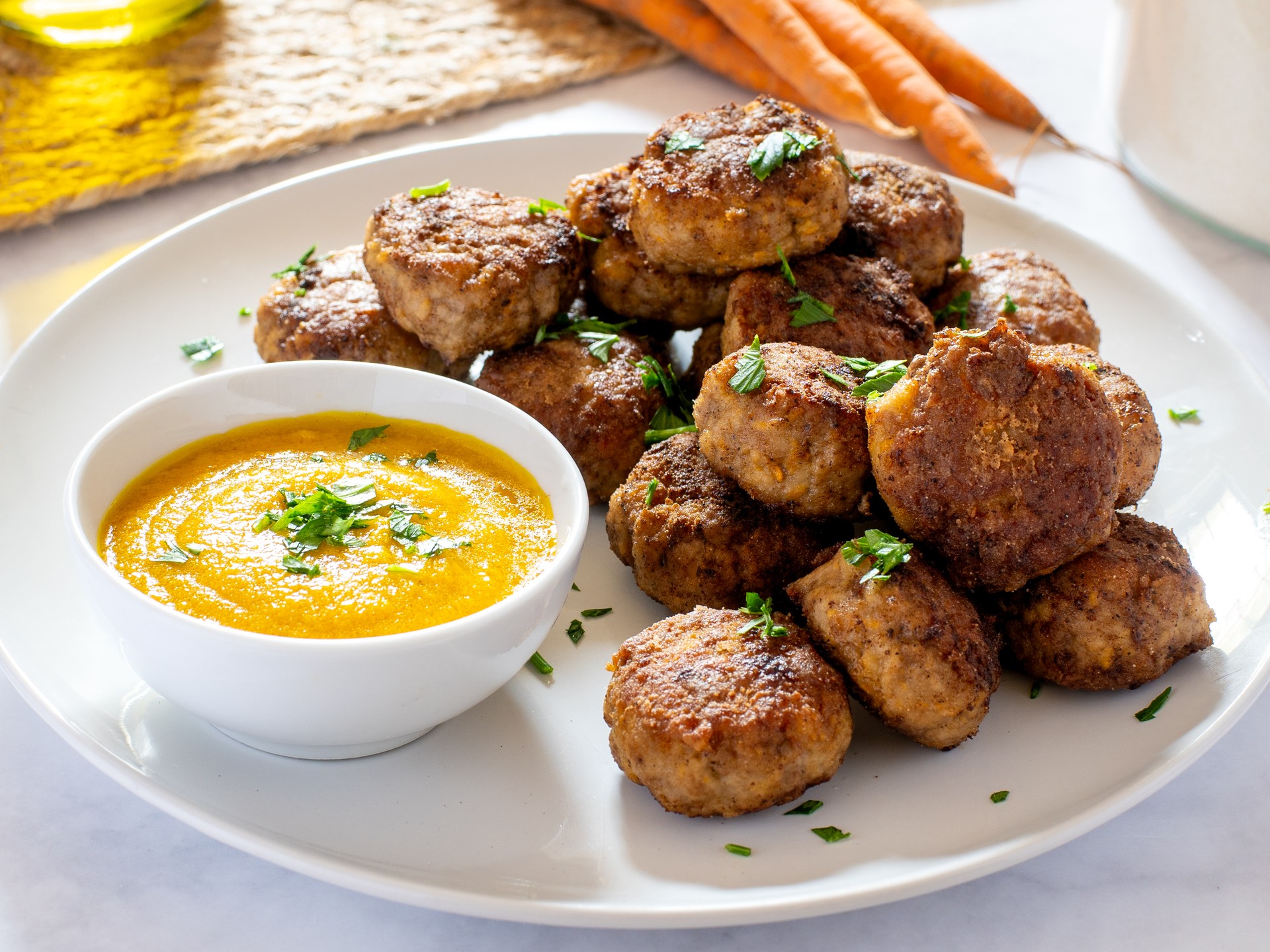 Beef and Carrot Meatballs