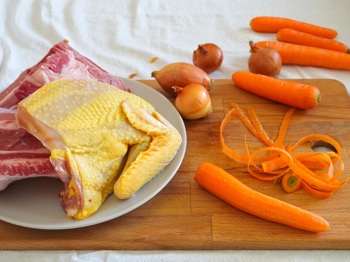 Boiled meat - step 2