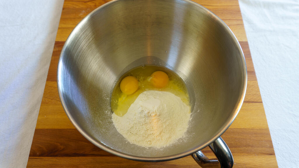 Butter and sage tortelloni - step 1